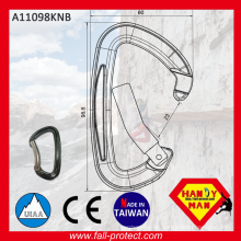 2017 Best Selling Taiwan Bent Gate Karabiner mit CE &amp; UIAA Zertifikat